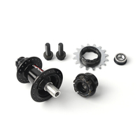 Moyeu de vélo de course BMX POLSO BH012 36H, moyeu BMX AL7075, axe à blocage central, moyeu de roue de vélo de course BMX, alliage d'aluminium personnalisé 3/8"