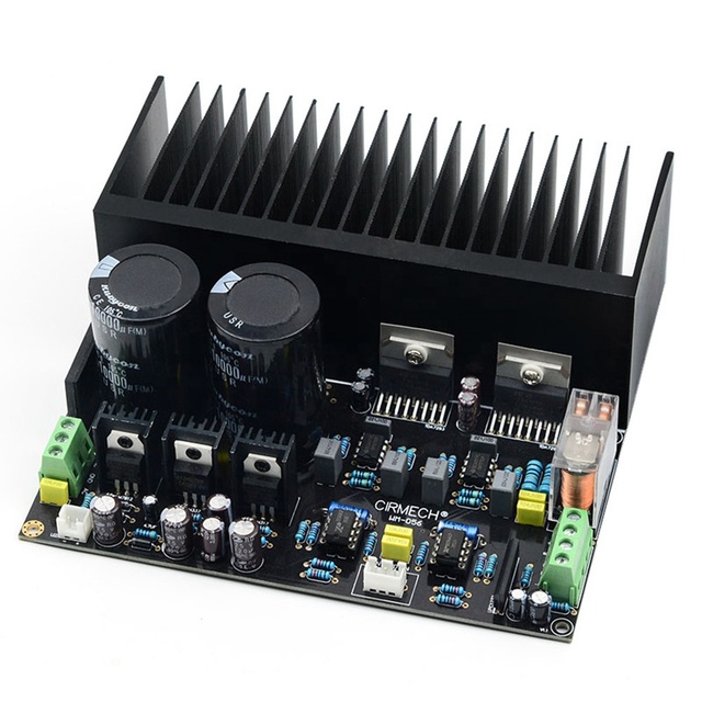 Taidacent OP07 DC Servo 5534 Independent Op Amp Immersion Gold PCB Kit Stereo High Power Amplifier Board TDA7293