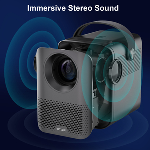 Junuo f1a Máy chiếu mini Android TV Dongle với 1080p LCD 200 lumens 2 gam RAM và đèn LED - Product Image 6