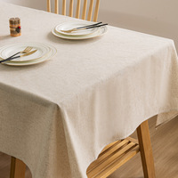 Nappe de table en lin de couleur unie moderne de Style Ins pour la couverture de table de mariage de fête d'hôtel à la maison