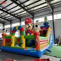 Vente Flash : Aire de Jeux Gonflable Commerciale Thème Océan, Conception Personnalisée, Équipement d'Amusement pour Enfants, Jouets et Structures Extérieures