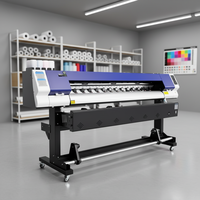 Imprimante éco-solvant grand format 1800 mm 4 couleurs CMYK pour impression de bannières en vinyle, autocollants et PP