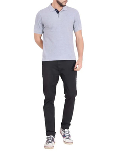 Polo d'été pour hommes de haute qualité Slim Trend T-Shirt à manches courtes Nouveau Style décontracté Simple Imprimé ODM Tissu Golf Polo Long - Product Image 6