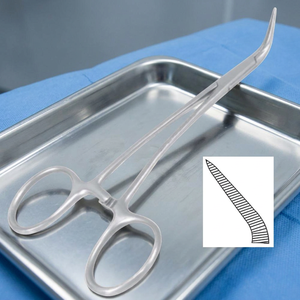 Pinzas Quirúrgicas Manuales de Acero Inoxidable Six Flowers Peet Splinter Forceps para Cirugía General Clase I - Product Image 2
