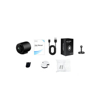 Mini caméra CCTV sans fil, taille pouce, HD, appareil intelligent, WiFi, surveillance de la sécurité à domicile, vision nocturne
