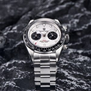 Reloj de Pulsera de Cuarzo Cronógrafo de Lujo para Hombre PAGANI Design 1718, 100M Resistente al Agua, Deportivo, con Movimiento Japonés VK63 - Product Image 4