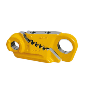 Chaîne de chenille forgée et moulée HongWang D9N D9R D9T avec garantie d'un an pour les pièces de train de roulement de bulldozer et d'excavatrice Noir/Jaune - Product Image 2