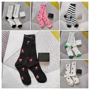 Premium Autumn Winter <b>Warm</b> Mens Designer <b>Socks</b> <b>Womens</b> White Long Personalized Embroidery Sports Brand Wholesale - Product Image 1