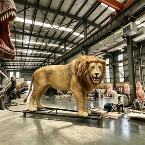 Modèle d'animal réaliste en 3D, lion animatronique grandeur nature - Product Image 3