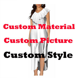 Женское платье с оборками - Product Image 5