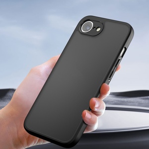 เคสโทรศัพท์แบบ2 in 1ใสสำหรับ <span class=keywords><strong>iPhone</strong></span> <span class=keywords><strong>SE4</strong></span>รุ่นใหม่เคสโทรศัพท์ผิวด้านแบบแฟชั่นสำหรับ16E <span class=keywords><strong>iPhone</strong></span> และป้องกันการตก - Product Image 3