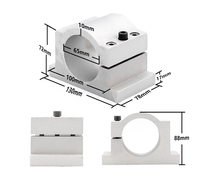 Moteur de broche CNC 800W 65mm 24000 tr/min avec onduleur 1,5KW, pompe 75W