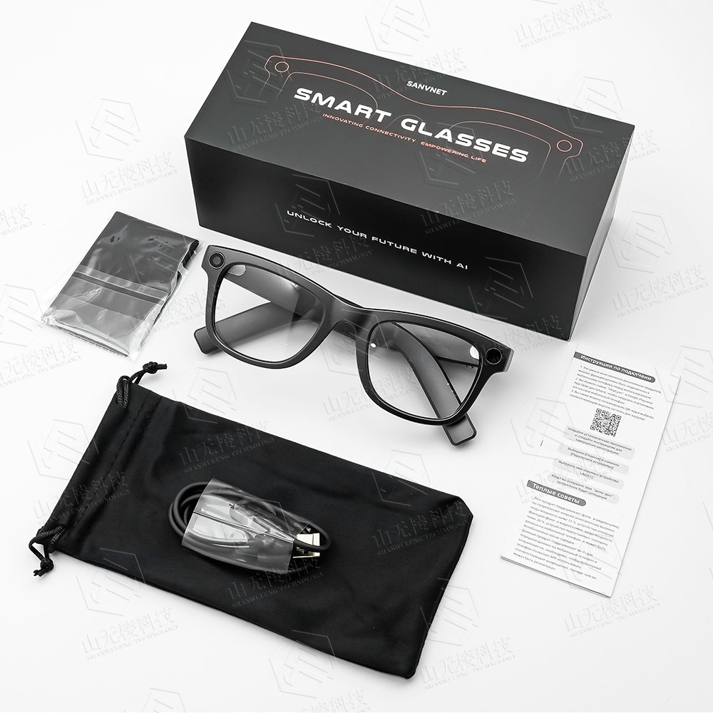 Smart Wearable Headset AG01 Outdoor Sunglasses ChatGPT AI Translation Video Recording Smart Glasses with Camera