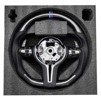 Volant en fibre de carbone compatible avec BMW F10 F30 F80 F20 F21 F22 F23 F31 F34 F35 F32 F33 F07 F18 F83 F87 F06 F90 M2 M3 M4 M5