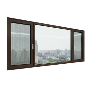 Cao Cấp Tùy Chỉnh Flush Nhôm Nghiêng Lần Lượt Cửa Sổ Cửa Sổ Bão Chống Cách Âm Cách Nhiệt Cửa Sổ Nhà Sản Xuất - Product Image 1