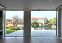 Pintu Geser Tahan Badai |   14mm Slim Interlock |   Sistem Angkat & Geser Panoramik Tugas Berat 2200LBS |   DP70+