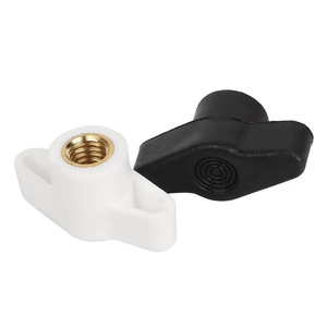Chất lượng cao M5 M6 M8 đen xử lý t-loại <span class=keywords><strong>Knob</strong></span> Nut một từ tay vít Nut với hạt nhựa - Product Image 4