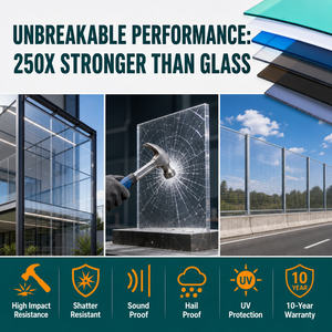 Panneau en <span class=keywords><strong>polycarbonate</strong></span> léger et durable de 2 mm et 3 mm, <span class=keywords><strong>plaque</strong></span> solide en <span class=keywords><strong>polycarbonate</strong></span> pour serre DIY, bac à froid et couverture de jardin pour fleurs - Product Image 6