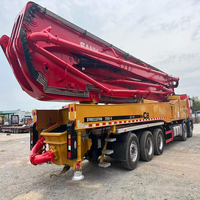 Pompe à béton à flèche Sany 72m d'occasion, châssis Volvo, diesel, 2019, Euro V, 520 CV, faible nombre d'heures de fonctionnement, entièrement révisée, prête à l'emploi mondial