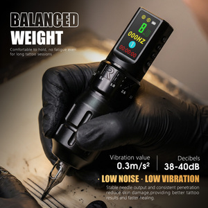 Stylo de tatouage sans fil professionnel TREX ANKY 1800mAh, course réglable de 2,3 à 4,2 mm, pour artistes débutants, art corporel - Product Image 6