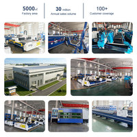 Découpeuse à fibre haute vitesse grand format Scorpion 1500W-30000W 100m/min 12000x2500mm CNC refroidie par eau pour tôles