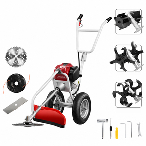 Cortacésped portátil de mano, máquina de pino multifuncional para suelo duro, herramientas de deshierbe y zanja, pequeña azada - Product Image 1