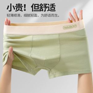 Calzoncillos de Algodón para Hombre, Calzoncillos Cortos Transpirables de Algodón para Jóvenes, Calzoncillos Cortos de Talla Grande para Hombre - Product Image 2
