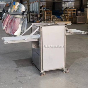 เครื่องปอกหนังปลาอัตโนมัติเต็มรูปแบบ |   อุปกรณ์ขอดเกล็ดอาหารทะเลแบบทำความสะอาดง่าย - Product Image 5