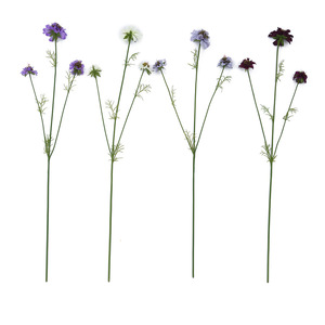Margaritas simuladas Lilas Asas simuladas Ramos de flores Decoraciones para el hogar Mesas de comedor Decoraciones florales Accesorios - Product Image 5