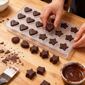 Professional <b>Polycarbonate</b> Chocolate Mold 3D Hard <b>Plastic</b> Candy Tray DIY Bakeware Tool for Homemade Pralines Bonbons Sweets - Product Image 3