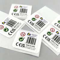 Étiquettes pliables multicouches personnalisées TEDDY, étiquettes adhésives simples, étiquettes manuelles pour bougies, cosmétiques, médicaments, autocollants