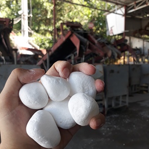 Fournitures directes d'usine du Vietnam, galets blancs de neige pour paysage en plein air, gravier, galets - Product Image 4