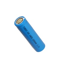 Batterie au lithium INR18650 ICR18650 1800mah 2000mah 3.7v batterie Li-ion batteries au lithium-ion rechargeables