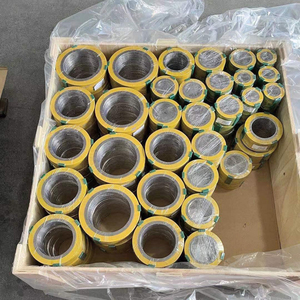 Guarnizione a Spirale con Anello Esterno Rivestito in Plastica, Riempimento in Grafite, Acciaio Inox 304, con Anello Interno ed Esterno ASME B16.20 - Product Image 3