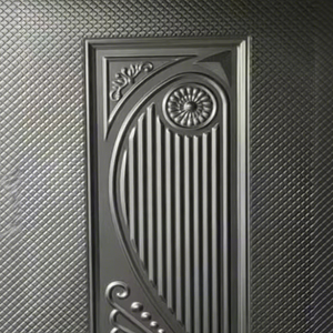 Pellicola in PVC per porte in acciaio goffrato, lamiera in acciaio per porte esterne, acciaio laminato a freddo - Product Image 1
