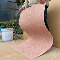 Carrelage souple en pierre artificielle 600*1200mm, effet pierre moderne pour extérieur, idéal pour table de salle à manger de villa