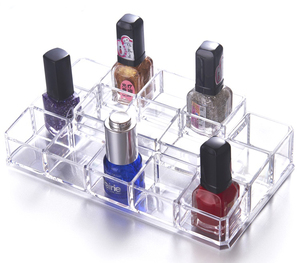 Nuovo design grandi divisori per cassetti portaoggetti per trucco cosmetico in acrilico scatole e contenitori per il trucco organizzatori per il trucco - Product Image 2