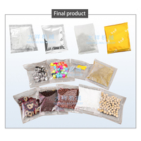 DZD-220 Machine d'Emballage Entièrement Automatique pour Petits Sachets de Perles Alimentaires, Farine, Lait, Café, Thé, Bâtonnets de Poudre et Bonbons