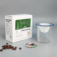 Filtre à café UFO jetable, écologique, en papier, pour machine à café filtre