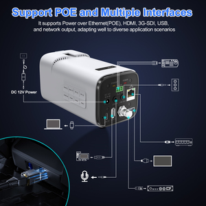 Cámara Profesional 4K60FPS con Zoom Óptico de 20x, 3G-SDI, HDMI, USB3.0, PoE, UVC PTZ para Transmisión en Vivo/Videoconferencia MC - Product Image 5