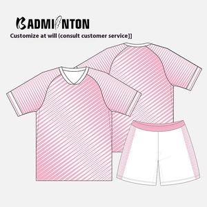 Ensemble de maillots de badminton personnalisés pour hommes et femmes, respirant, à séchage rapide, uniforme d'équipe pour le pickleball, l'entraînement au badminton, logo OEM - Product Image 3