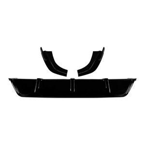 Alerón trasero Amp-Z para BMW X5 F15 M Sport 2014-2018, acabado mate con textura de fibra de carbono en negro piano. - Product Image 3