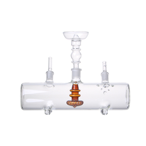 Alta calidad EE. UU. Mercado MP5 Color ámbar Personalizado Shisha Hookah Tubos de vidrio para fumar Vidrio - Product Image 3