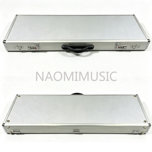 Estuche NAOMI de <span class=keywords><strong>Super</strong></span> Aleación para 12 Arcos de Violín 4/4 3/4 1/2 1/4 1/8, Estuche de Viaje para Arcos de Violín y Pernambuco - Product Image 6