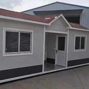 Cabine préfabriquée moderne en panneaux métalliques, structure en acier de 2270 mm, résistante au feu, maison mobile pour poste de garde ou station de repos - Product Image 3