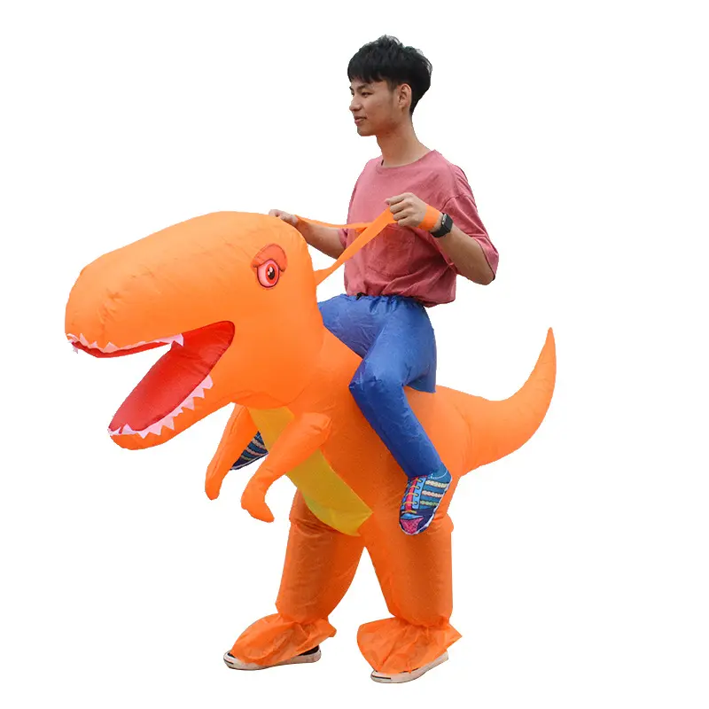 大人の子供男の子女の子マスコットカラーアニメインフレータブルハロウィンキッズ恐竜乗馬ウォーキングフェスティバルコスチュームインフレータブルスーツ