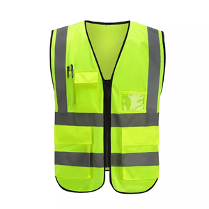 High-Visibility Reflective Safety <strong>Vest</strong> - Multi-Pocket Work <strong>Vest</strong> for Construction &amp; Traffic Control - Product Image 3