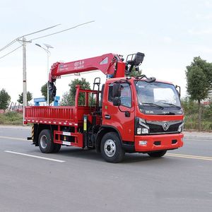 Camion grue lourd Dongfeng F6 4*2 équipé d'une grue à flèche droite Changxing de 7 tonnes, performances durables et puissance abondante - Product Image 4