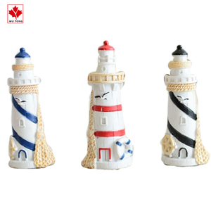 Magnete per Frigorifero Personalizzato a Forma di Faro, Souvenir Turistico in Resina Fatta a Mano, Stile Mare e Natura - Product Image 3