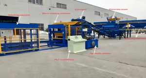 Máquina de Fabricación de Ladrillos de Hormigón y Cemento QT8-15 de Grado Industrial, Totalmente Automática e Hidráulica, para Bloques Huecos - Product Image 6